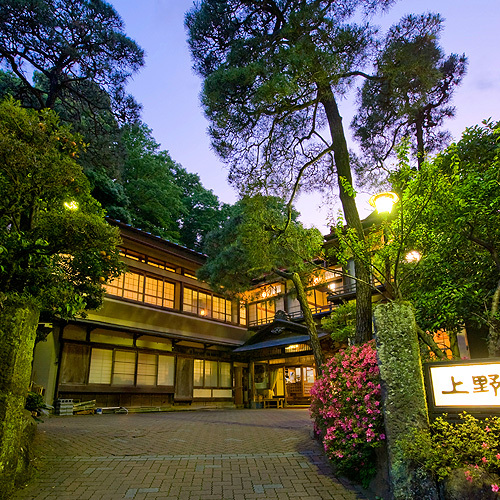 湯河原温泉　源泉　上野屋